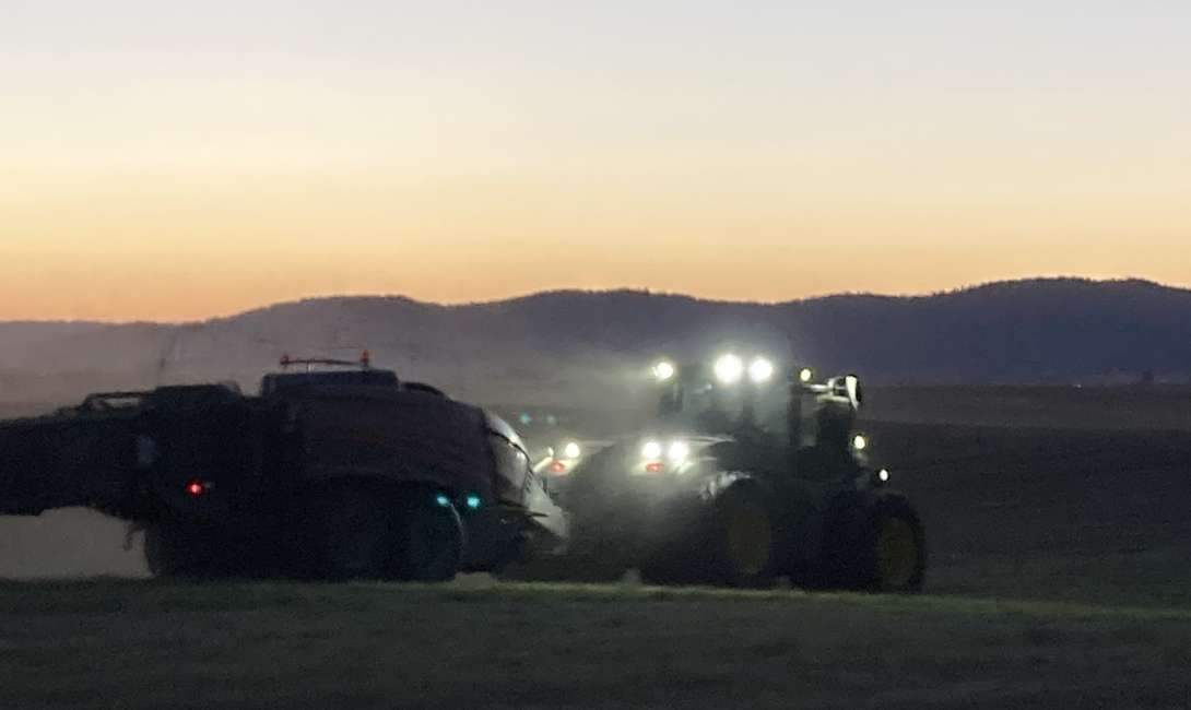 Baler field test