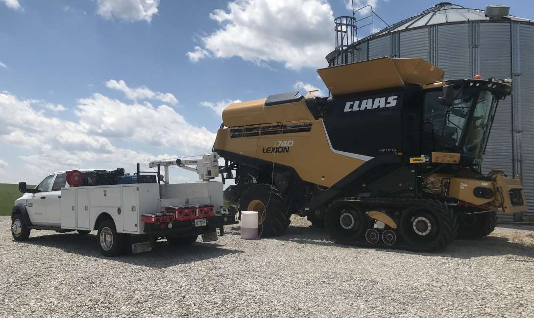 FS Claas Trackside