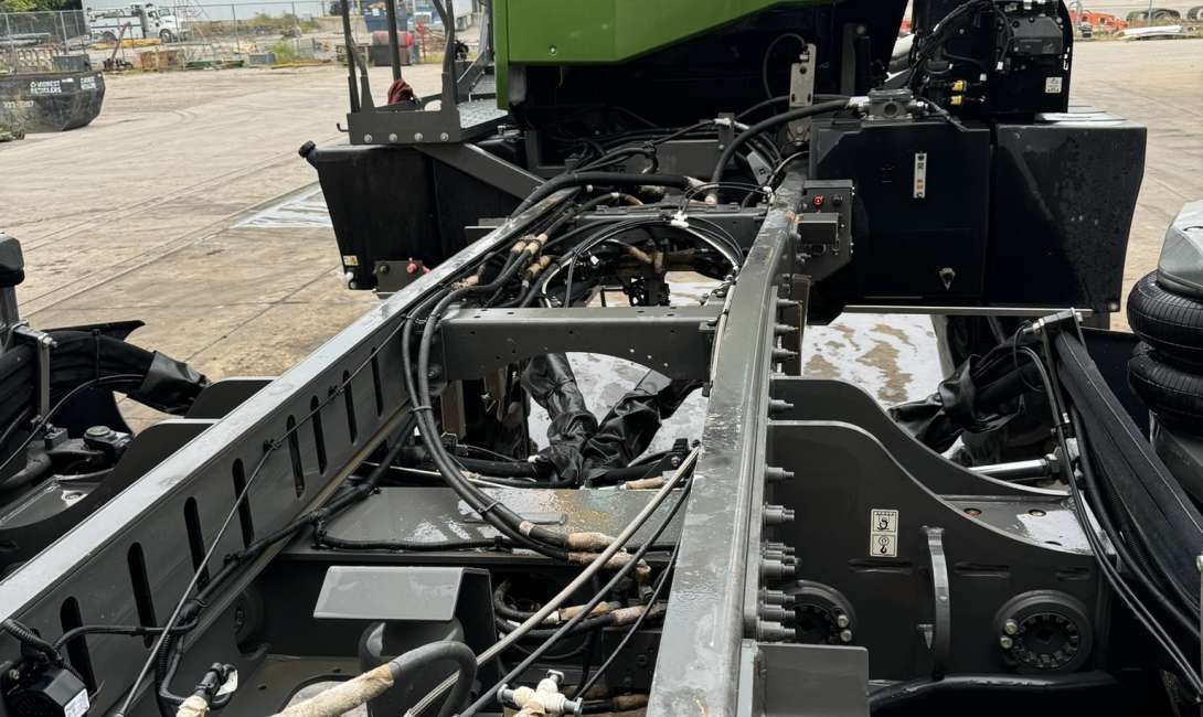 In House Product Support of a machine outdoors