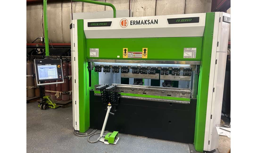 Ermaksan Break Press from Trackside.